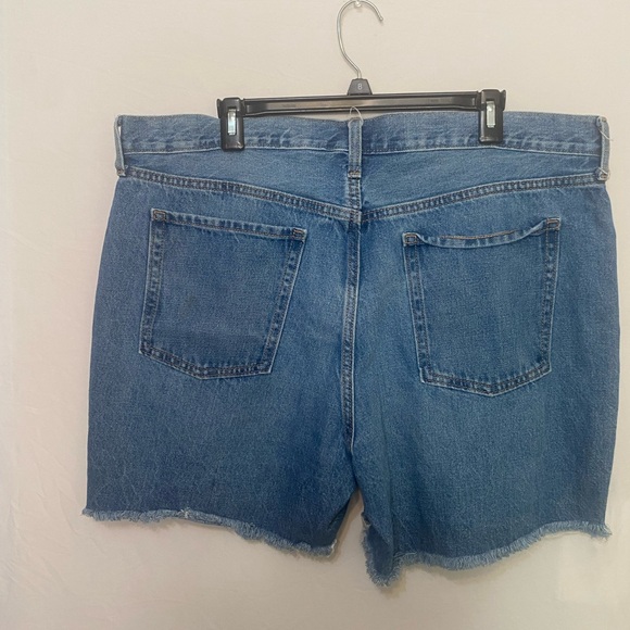 Women's Blue Jean Shorts - Picture 2 of 2